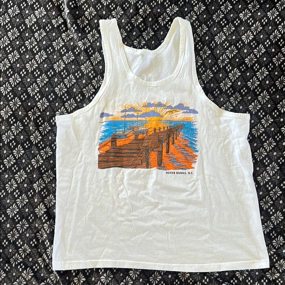 90s Outer Banks Tank - Picture 1 of 5